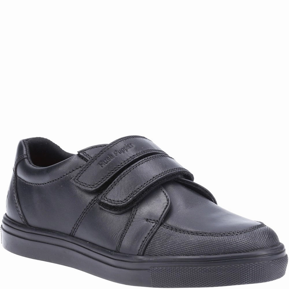 Streamlined Look Lifestyle Energy Hush Puppies Santos Junior School Shoes