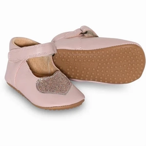 Pom Pom Indoor Shoe Ballerina Heart Rose Glitter Essentials On Point Active Ease
