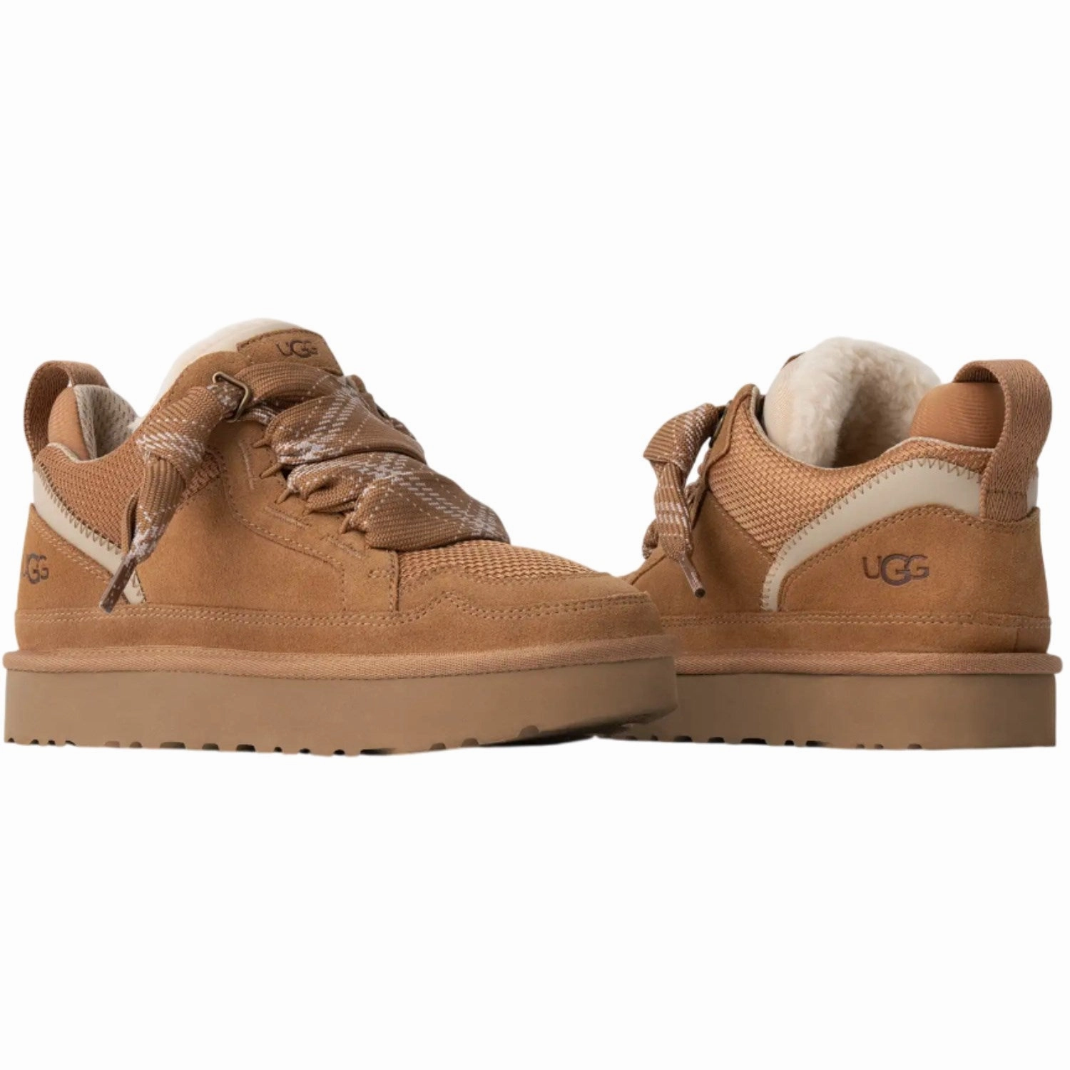 Ugg Chestnut W Lowmel Movement Layers Refined Tone