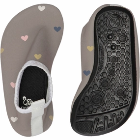 Shape Your Day Vanilla Copenhagen Wood Hearts Swim Shoes