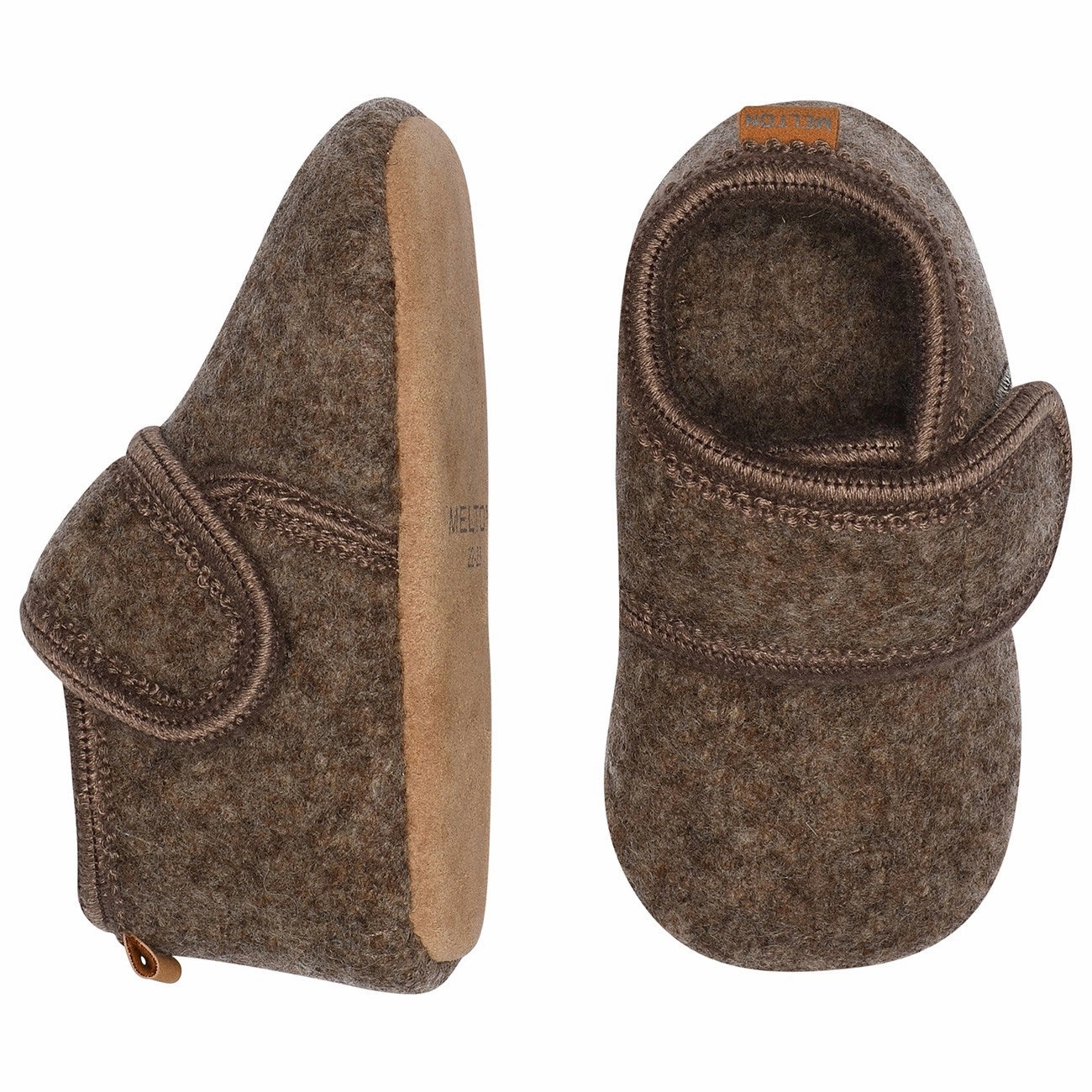 Melton Wool Slippers Classic Denver Melange Engineered For Flow