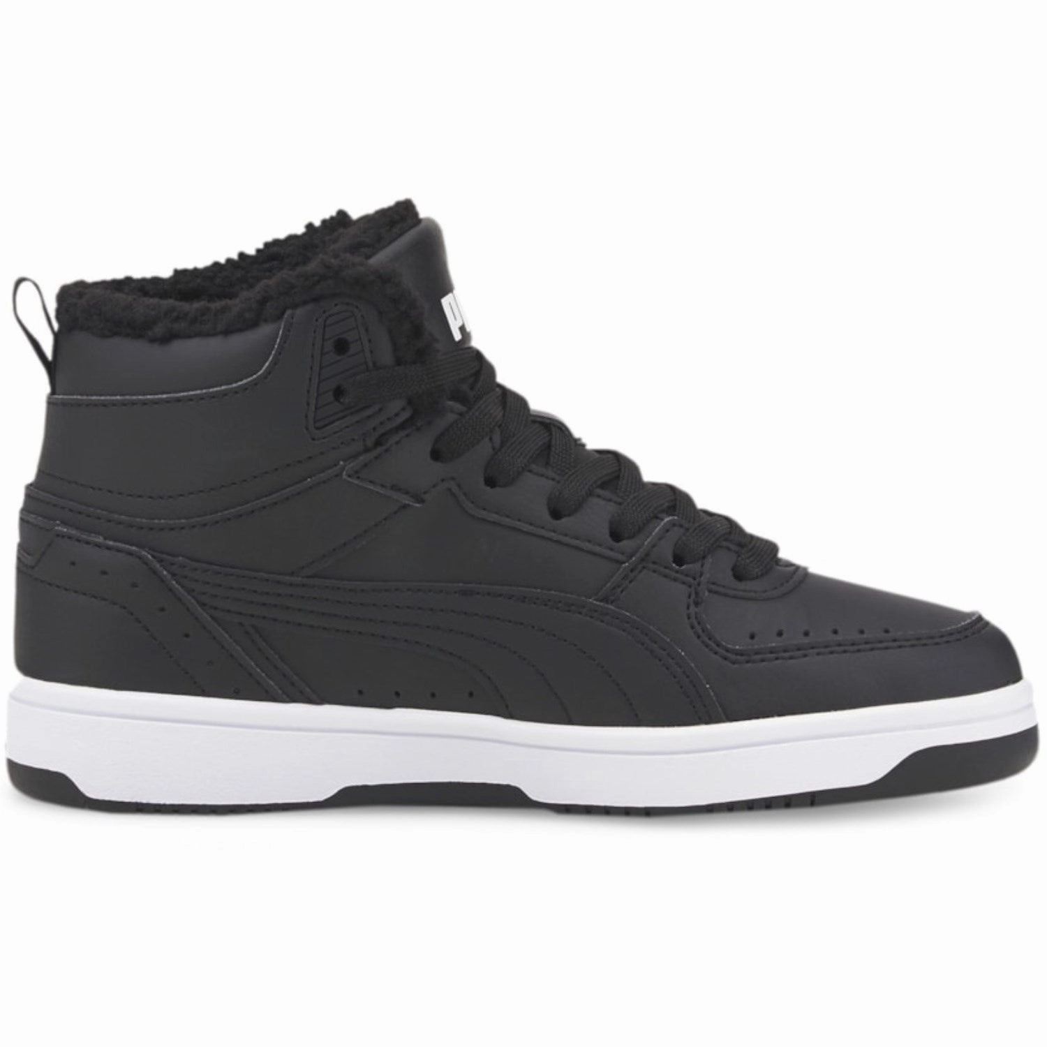 Quiet Boldness Puma Black Puma Rebound Joy Fur Jr Boot