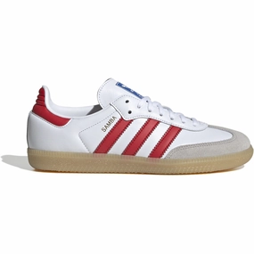 Adidas Originals Cloud White/Collegiate Red/Gum Samba Og J Sneakers Comfort All Ways Function First