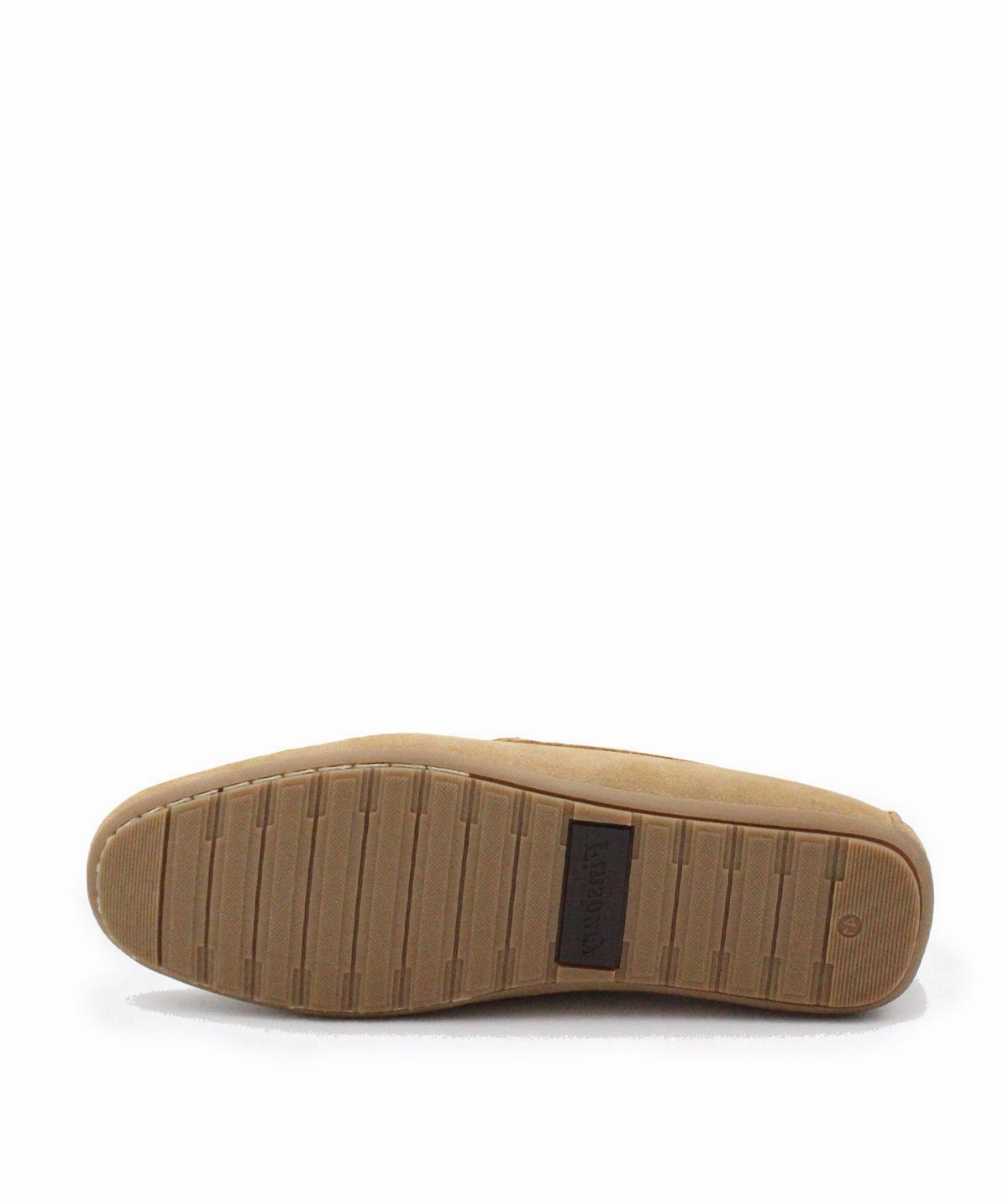 Movement-Inspired Refined Minimalism Dandy Sand Calfskin Suede Moccasin
