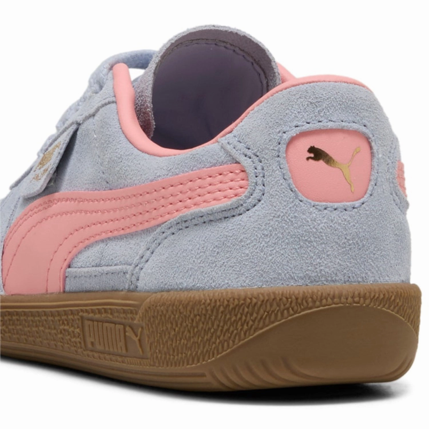 Puma Blue Palermo Ps Sneakers Minimal Design