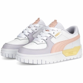 Puma Cali Dream Pastel Ps White-Rose Dust-Light Straw Sneakers Optimized Outfit Streamlined Fit