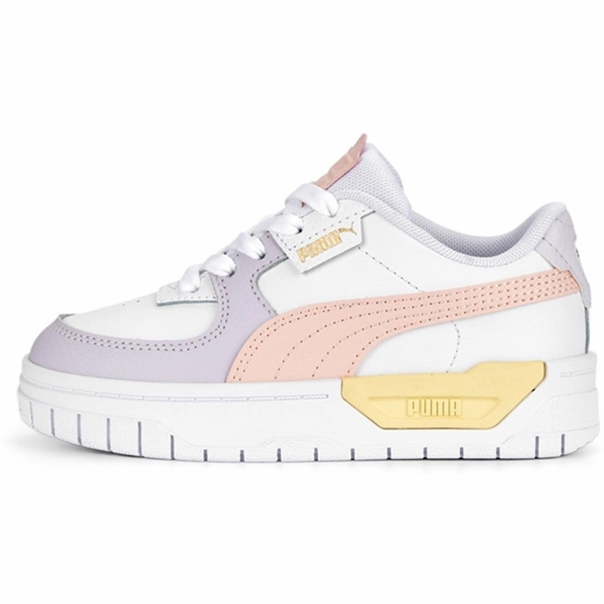 Progressive Feel Weekend Ready Puma Cali Dream Pastel Ps White-Rose Dust-Light Straw Sneakers