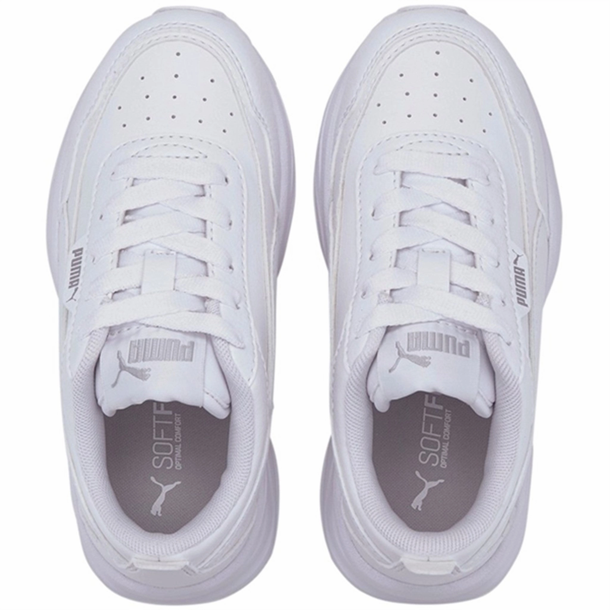 Comfort Redefined Puma Cilia Mode Ps White-Silver-Gray Violet Sneakers