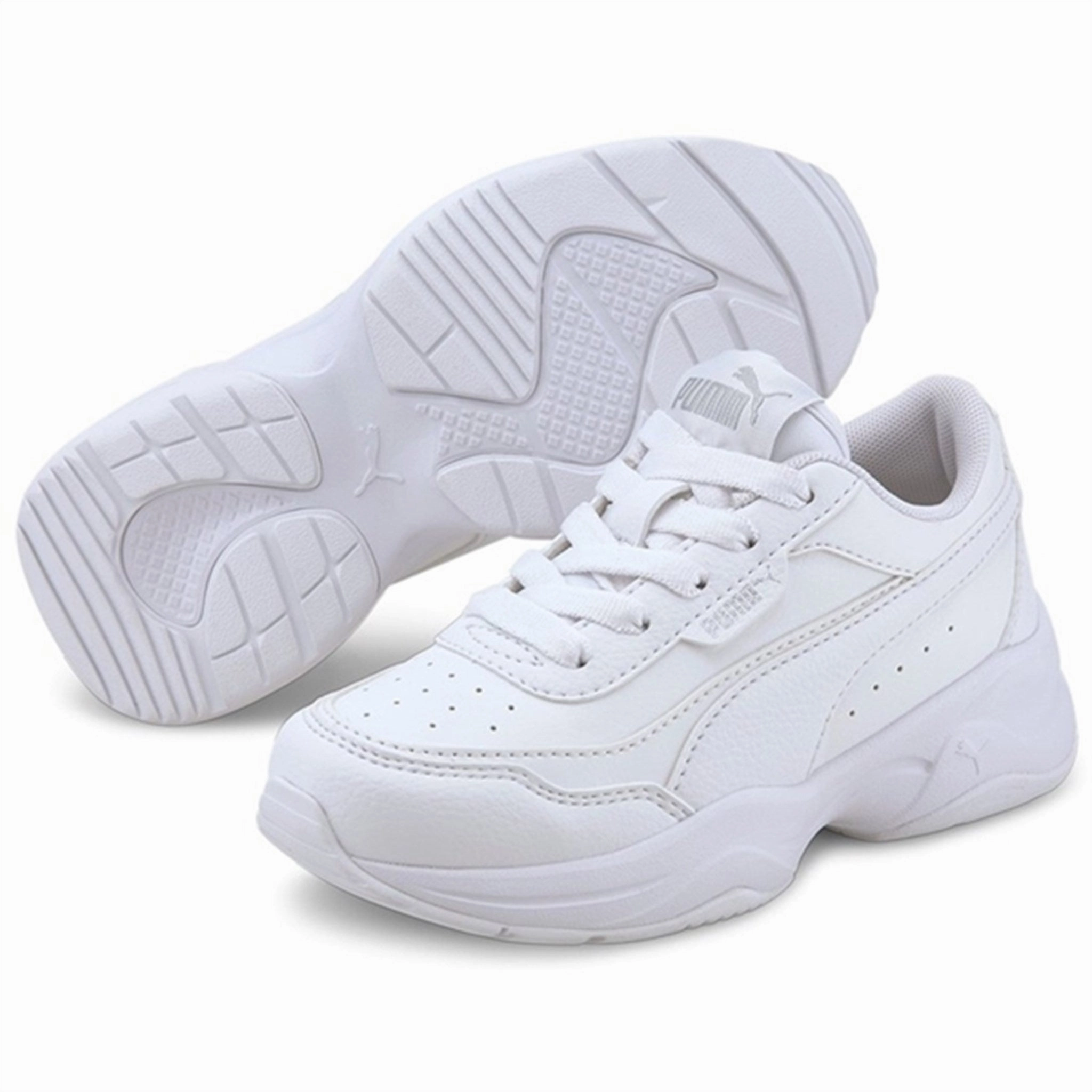 New Wave Fit Puma Cilia Mode Ps White-Silver-Gray Violet Sneakers