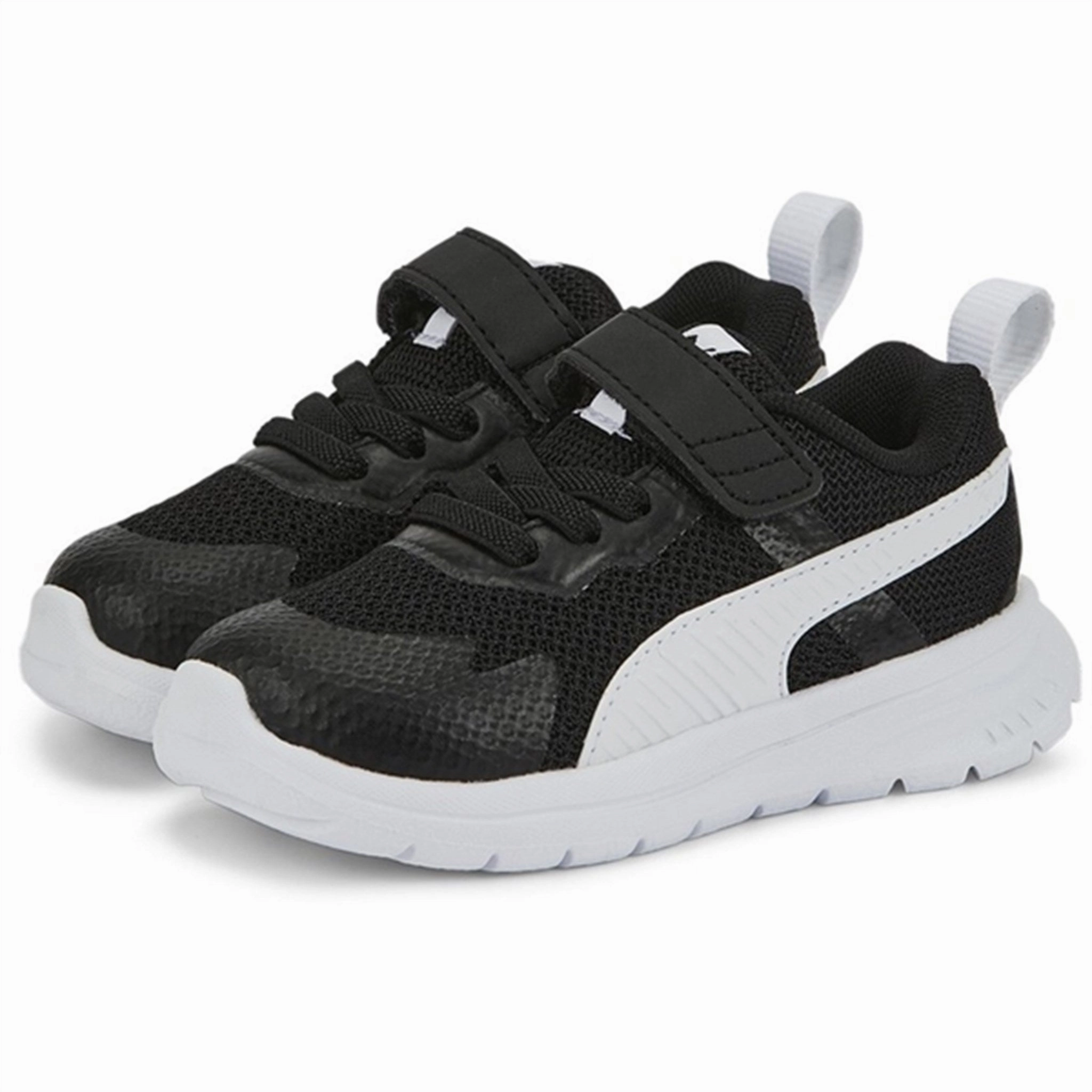 Puma Evolve Run Mesh Ac  Inf Sneakers Black Built For Motion Progressive Tone