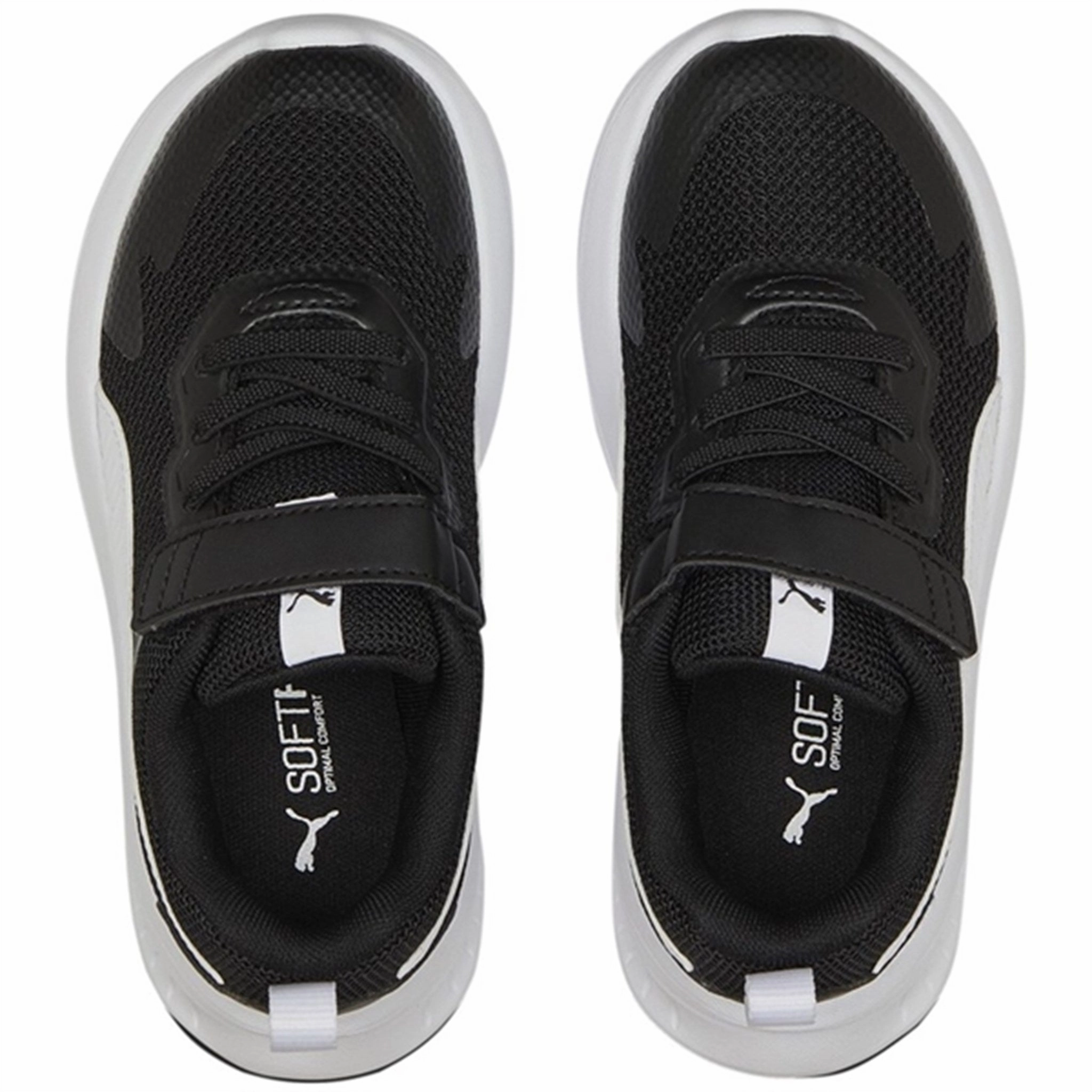 Quiet Cool Refined Edgewear Puma Evolve Run Mesh Ac  Ps Sneakers Black