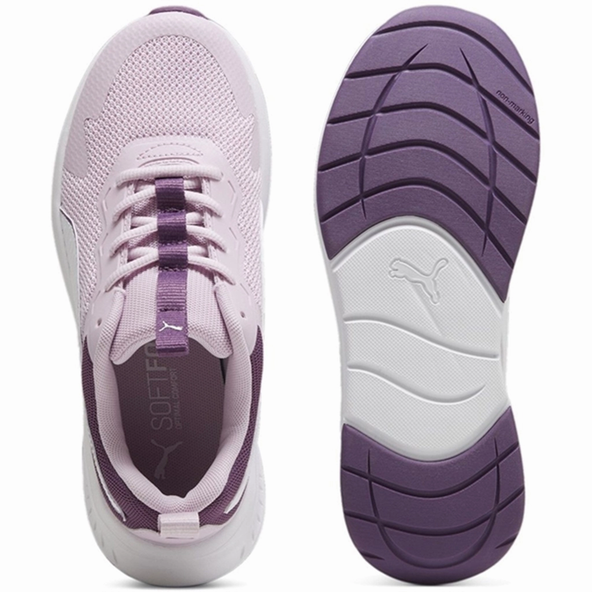 Puma Evolve Run Mesh Jr Sneakers Purple Responsive Design