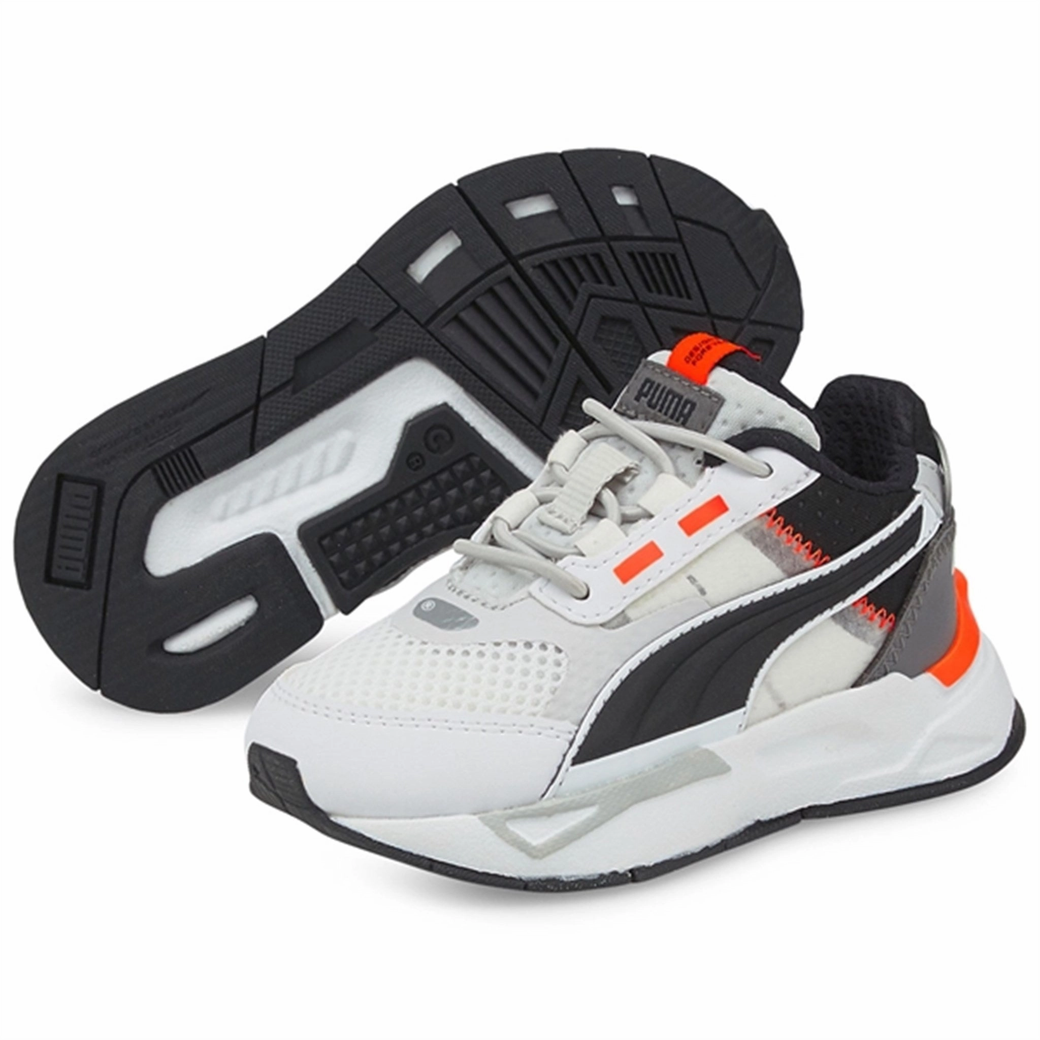 Puma Mirage Sport Tech White Black Castlerock Future Fit