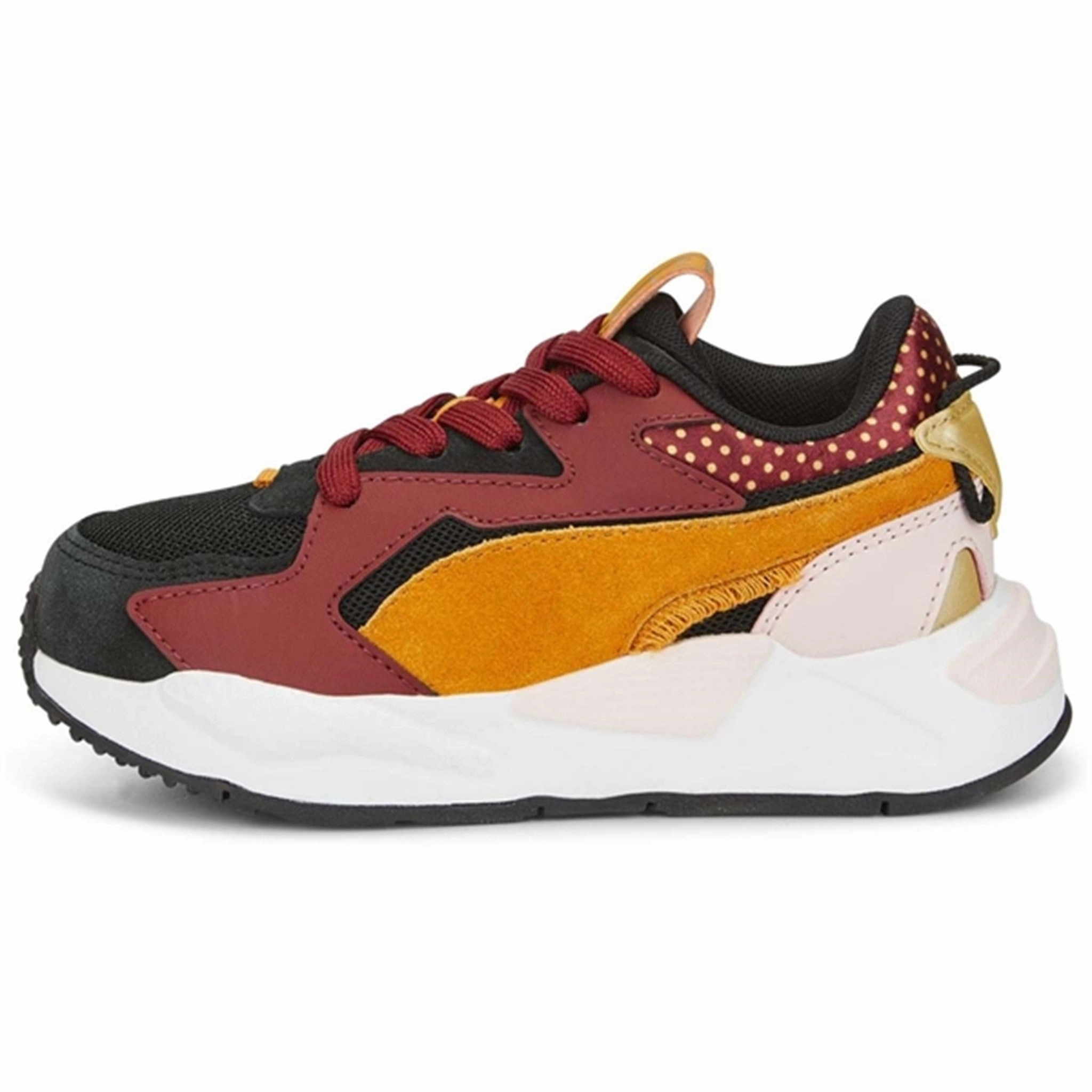 Purely You Puma Rs-Z Boho Gleam Ps Black-Almond Blossom-Intense Red Sneakers