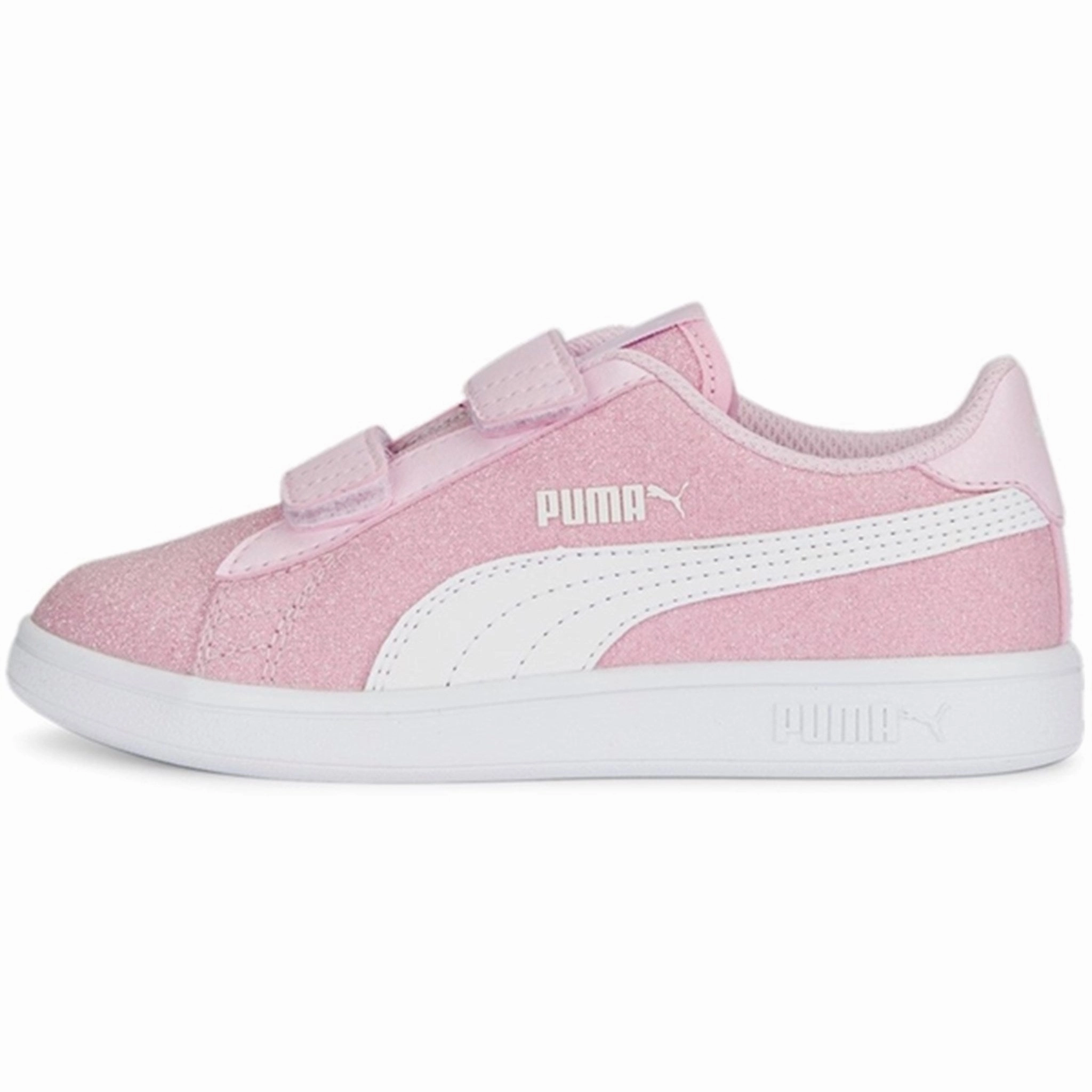 Future-Neutral Streamlined Fit Puma Smash V2 Glitz Glam V Ps Pearl Pink-White Sneakers