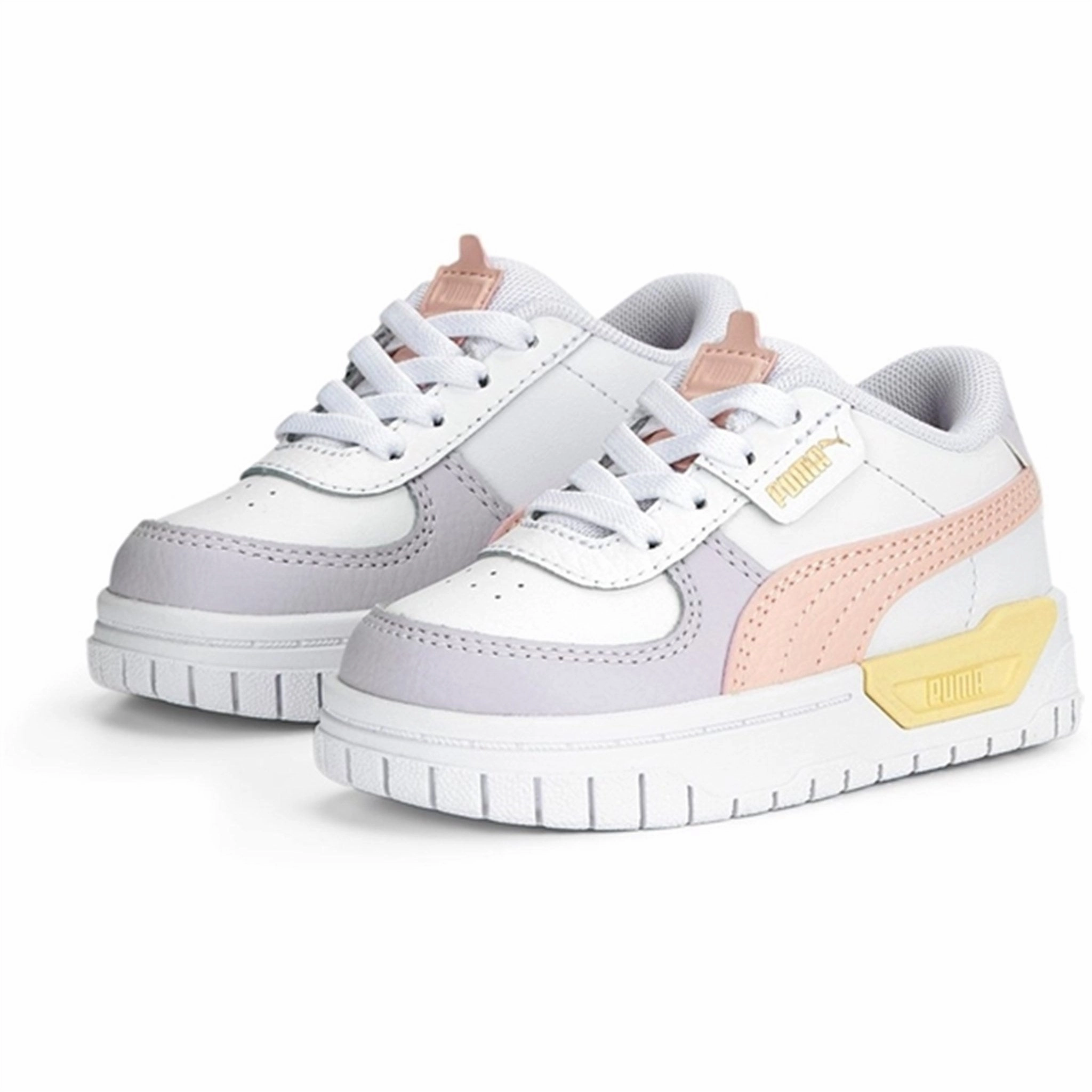 Puma Cali Dream Pastel Ac Inf White-Rose Dust-Light Straw Sneakers Balanced Design