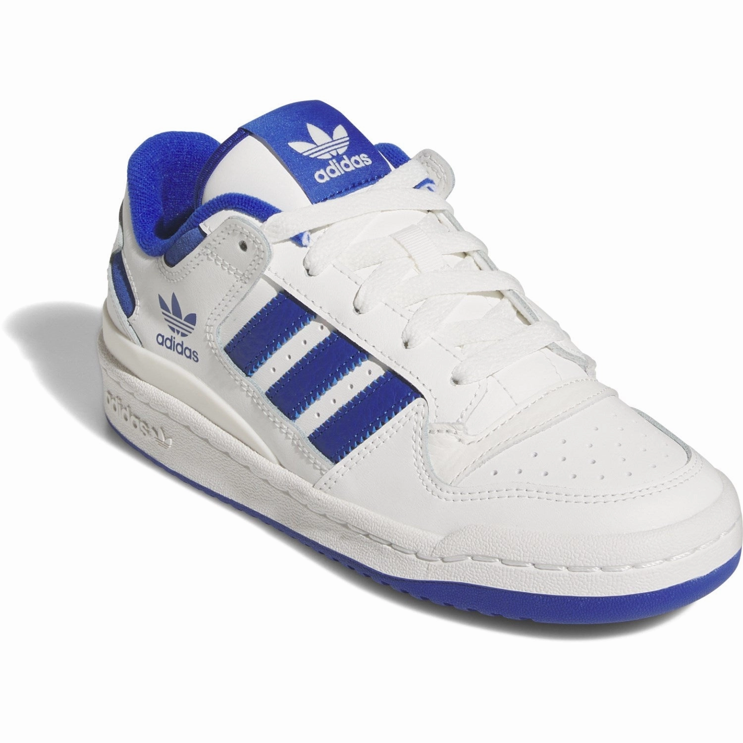 Adidas Originals Core White/Team Royal Blue/Core White Forum Low Cl J Sneakers Multi-Use Gear Calm In Motion