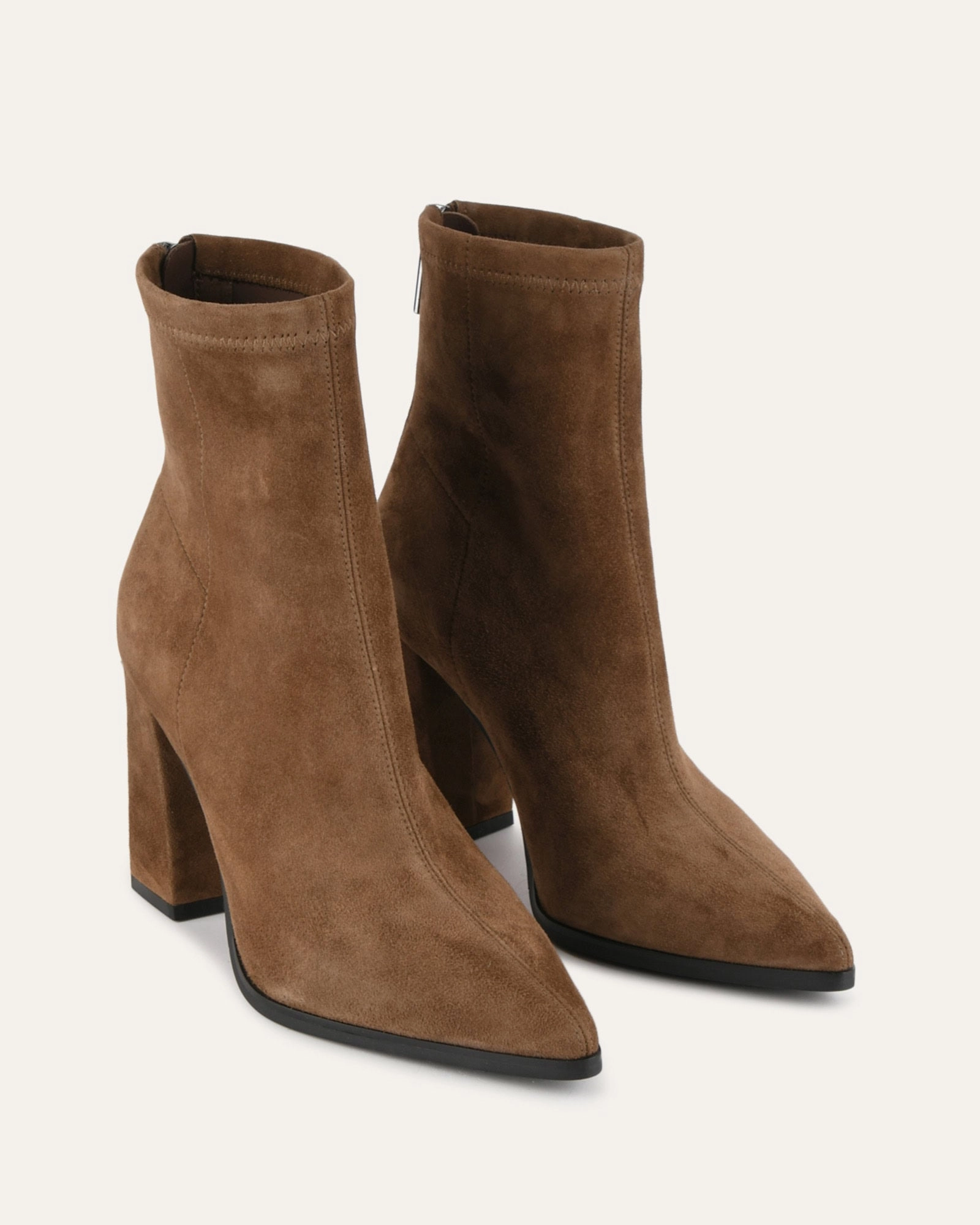 Teo High Ankle Boots Bark Suede Next-Gen Design