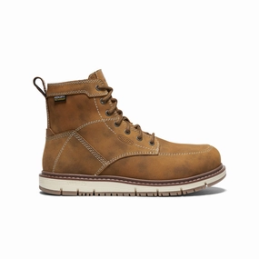 Women'S San Jose 6" Waterproof Boot (Aluminum Toe)  |  Almond/Gum Wear Reimagined Layer-Easy