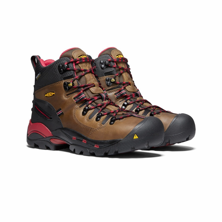 Men'S Pittsburgh 6" Waterproof Boot (Steel Toe)  |  Bison Reimagined Comfort