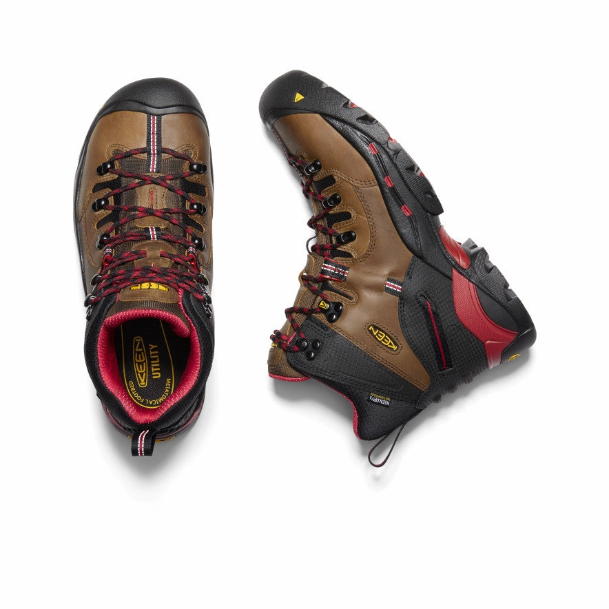Men'S Pittsburgh 6" Waterproof Boot (Steel Toe)  |  Bison Urban Flowwear