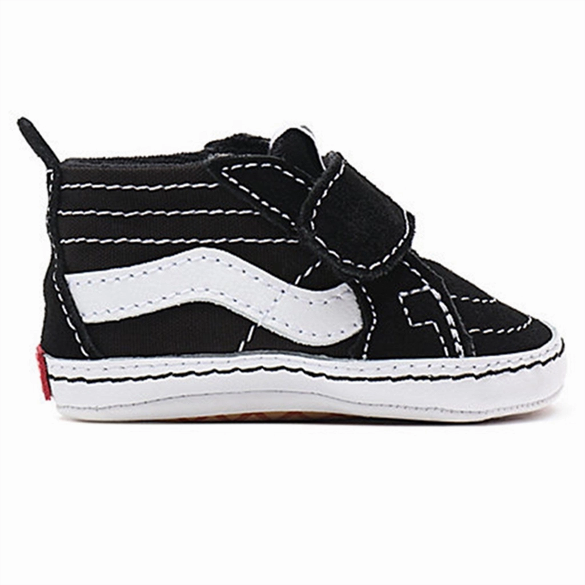 Vans In Sk8-Hi Crib Sneakers Black/True White Next-Gen Design Go-Mode Fit