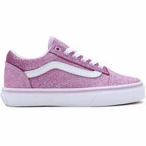 Vans Uy Old Skool Glitter Lilac Sneakers Weekend Ready