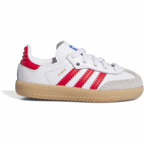 Adidas Originals Cloud White/Collegiate Red/Gum Samba Og El I Sneakers Versatile Soul Engineered Profile