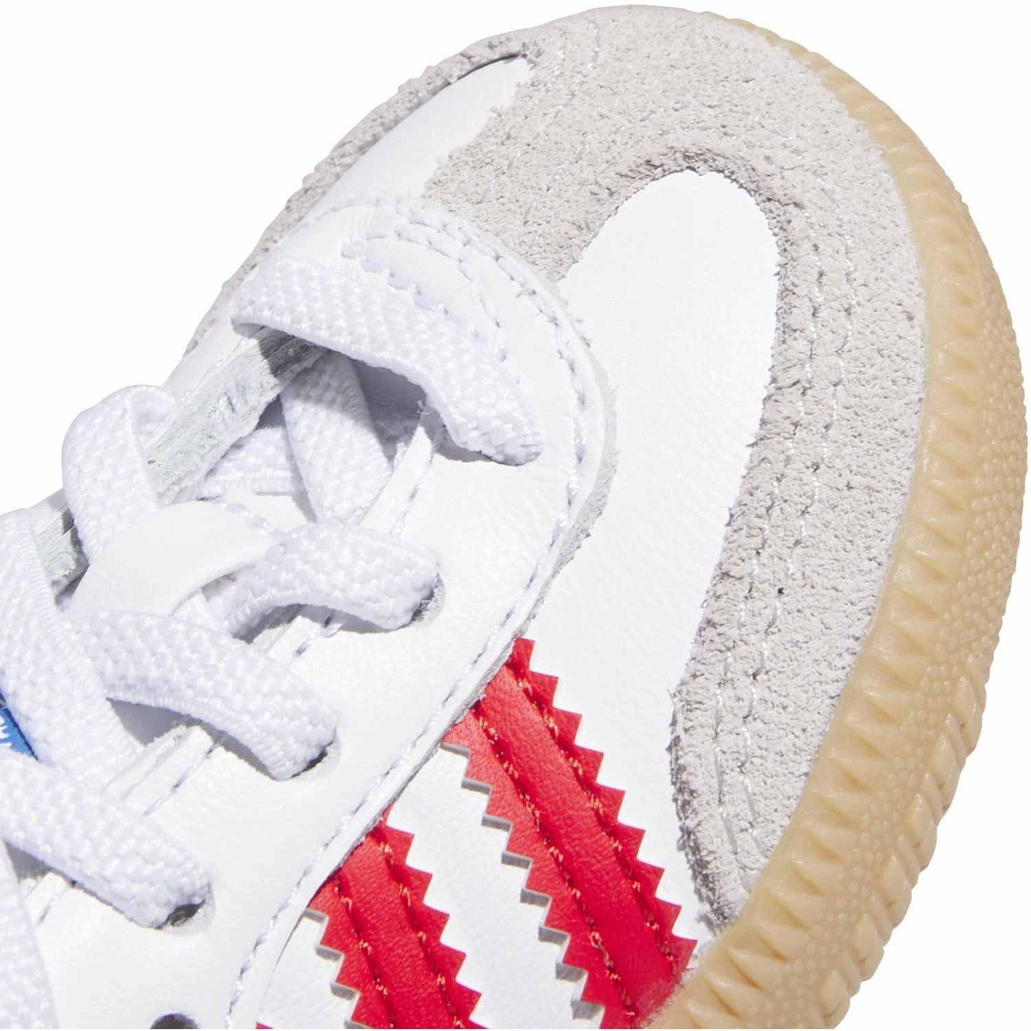 Adidas Originals Cloud White/Collegiate Red/Gum Samba Og El I Sneakers Updated Basics Move With Purpose