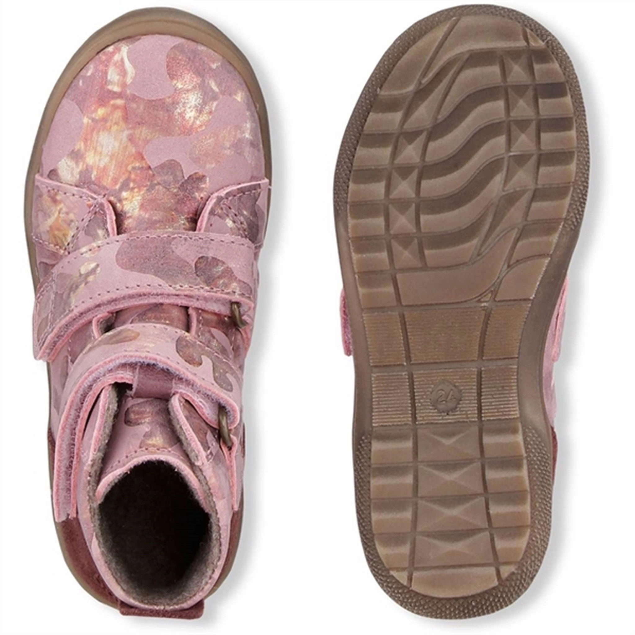 Shift Your Gear Grounded Luxury Bundgaard Storm Velcro Tex Shoe Rose Mili