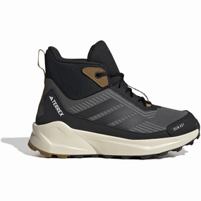 Quiet Performance Adidas Originals Grey Six/Core Black/Bronze Strata Terrex Trailmaker 2 Mid Cp K Shoe