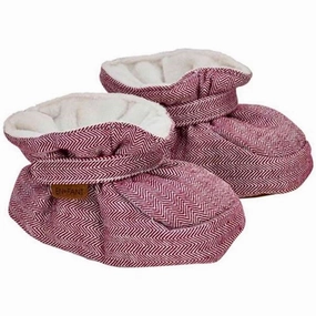 En Fant Baby Slippers Ruby Wine Unisex Energy
