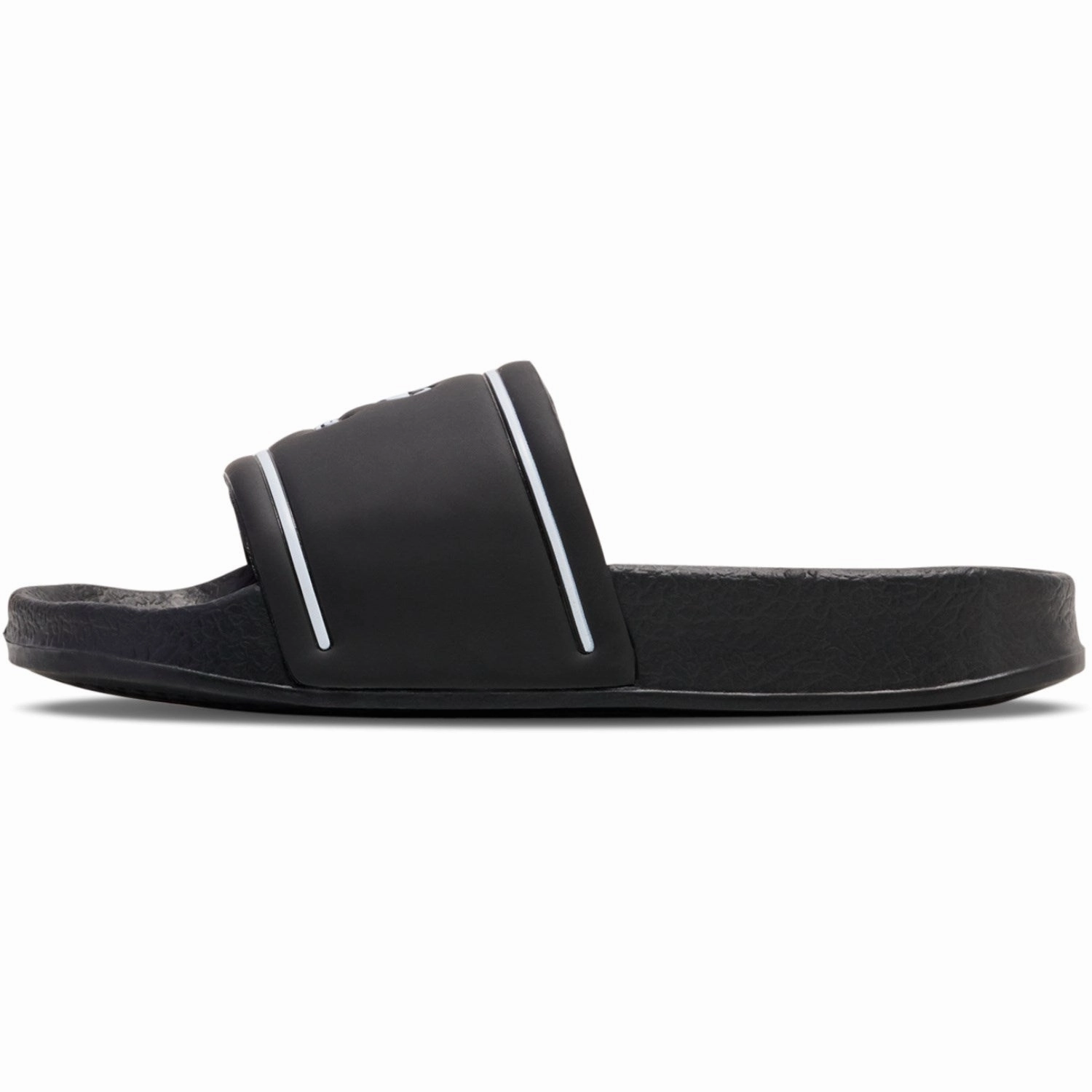Refined Balance Purpose-Led Hummel Black/White Pool Slide Jr