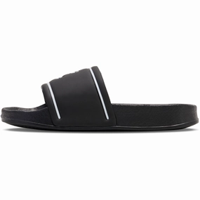 Refined Balance Purpose-Led Hummel Black/White Pool Slide Jr