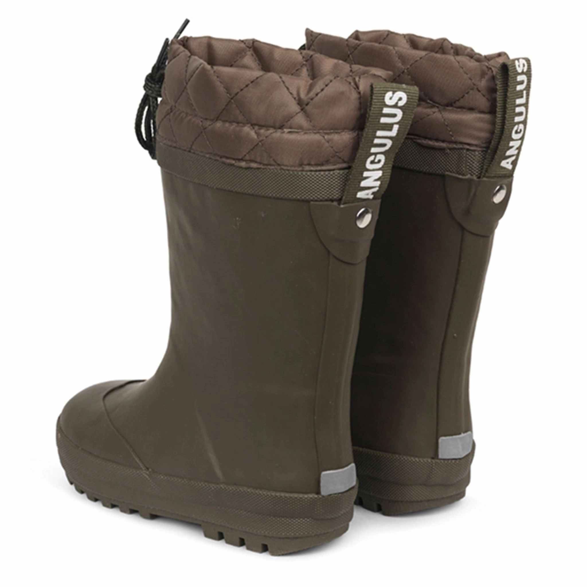 Angulus Thermo Rubber Boots Olive Ease In Motionwear