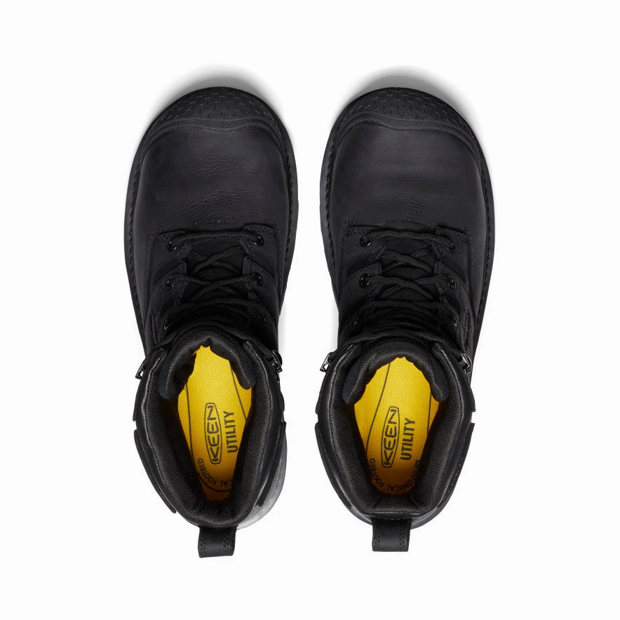 Future-Light Men'S Camden 6" Waterproof Boot (Carbon Toe)  |  Black/Black