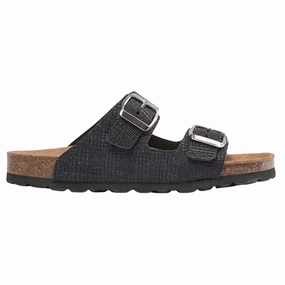 Sofie Schnoor Glitter Black Sandal Your Daily System Next-Level Casual