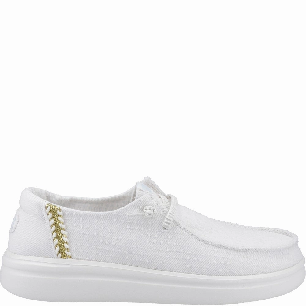 Heydude Wendy Rise Perf Canvas Shoes Activewear Redefined City-Flex