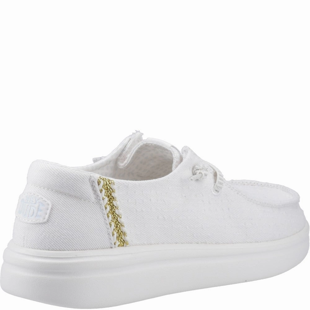 Heydude Wendy Rise Perf Canvas Shoes Your Daily Vibe Mindful Wear