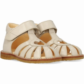 Angulus Buttermilk Beginner Hjertesandal Med Velcro Closure Modern Build