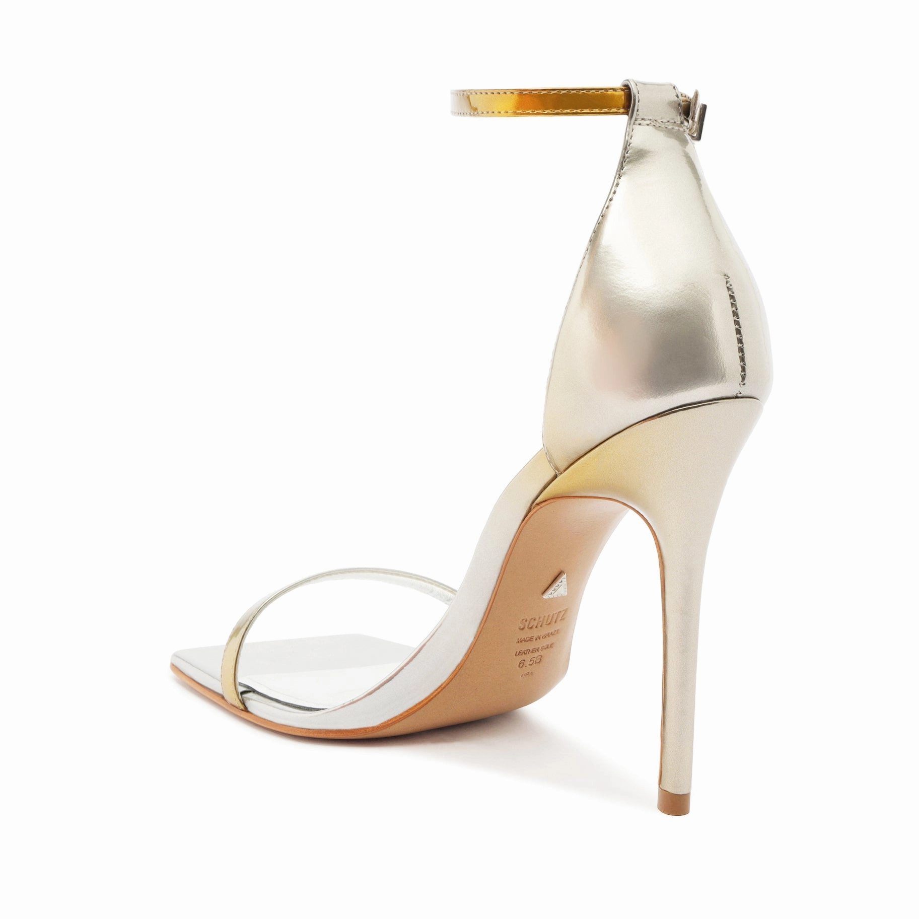 Jenna Specchio Leather Sandal Wear The Moment