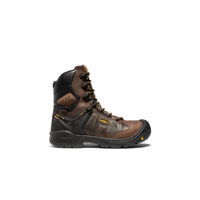 Men'S Dover 8" Insulated Waterproof Boot (Carbon Toe)  |  Dark Earth/Black Gear For Now Cool Rhythm