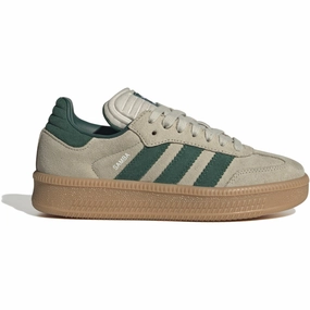 Adidas Originals Putty Grey/Collegiate Green/Gum 3 Samba Xlg J Sneakers Your New Core