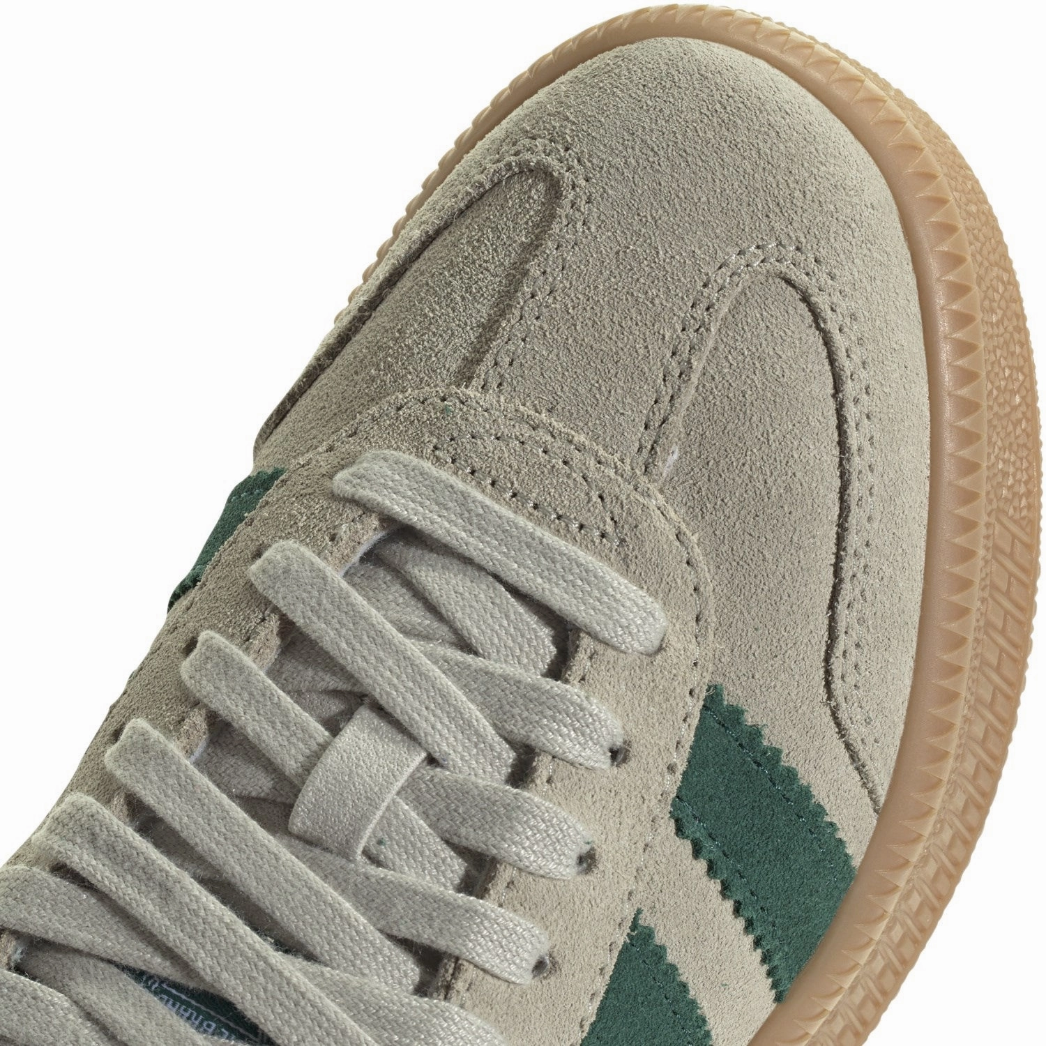 Adidas Originals Putty Grey/Collegiate Green/Gum 3 Samba Xlg J Sneakers Modular Uniform Go-To Gear