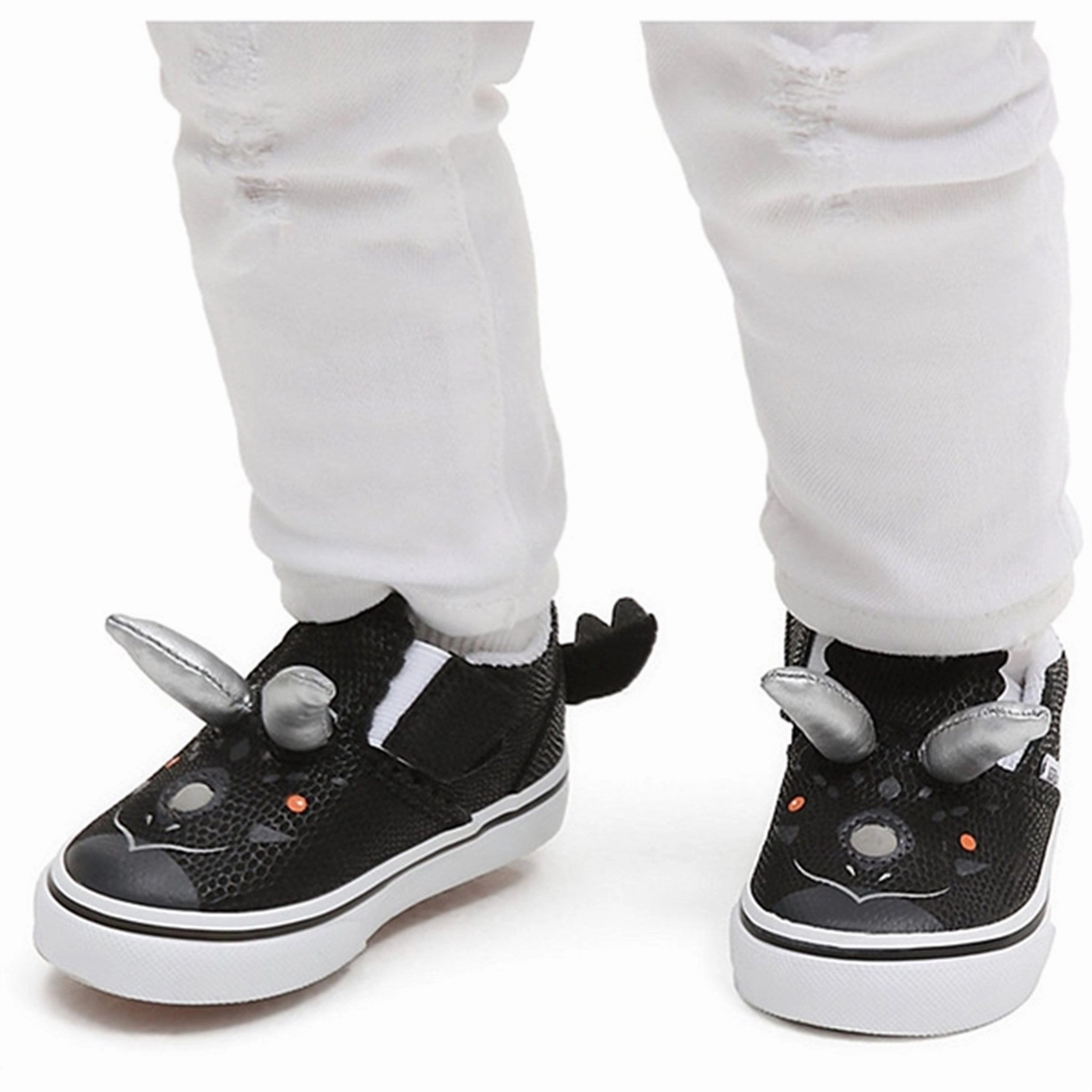 Vans Td Triceratops Slip-On V Dino Sneakers Dino Black/True White Layer With Ease