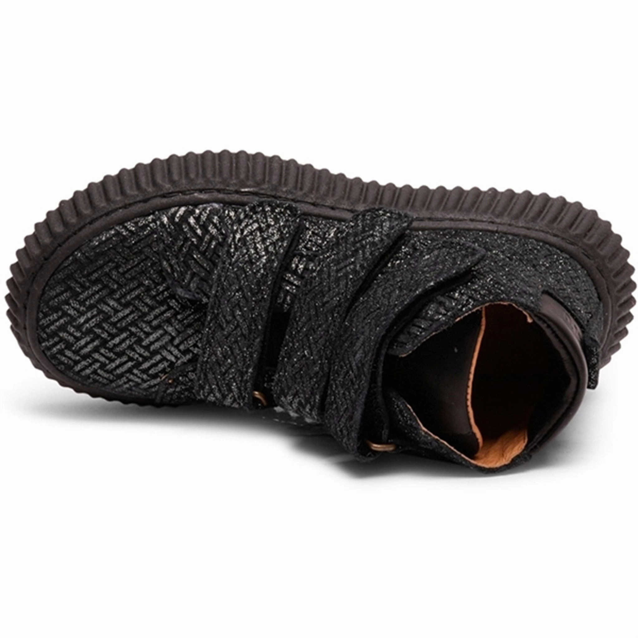 Pure Lines Inspired Living Bisgaard Debbie V Velcro Shoes Black Glitter