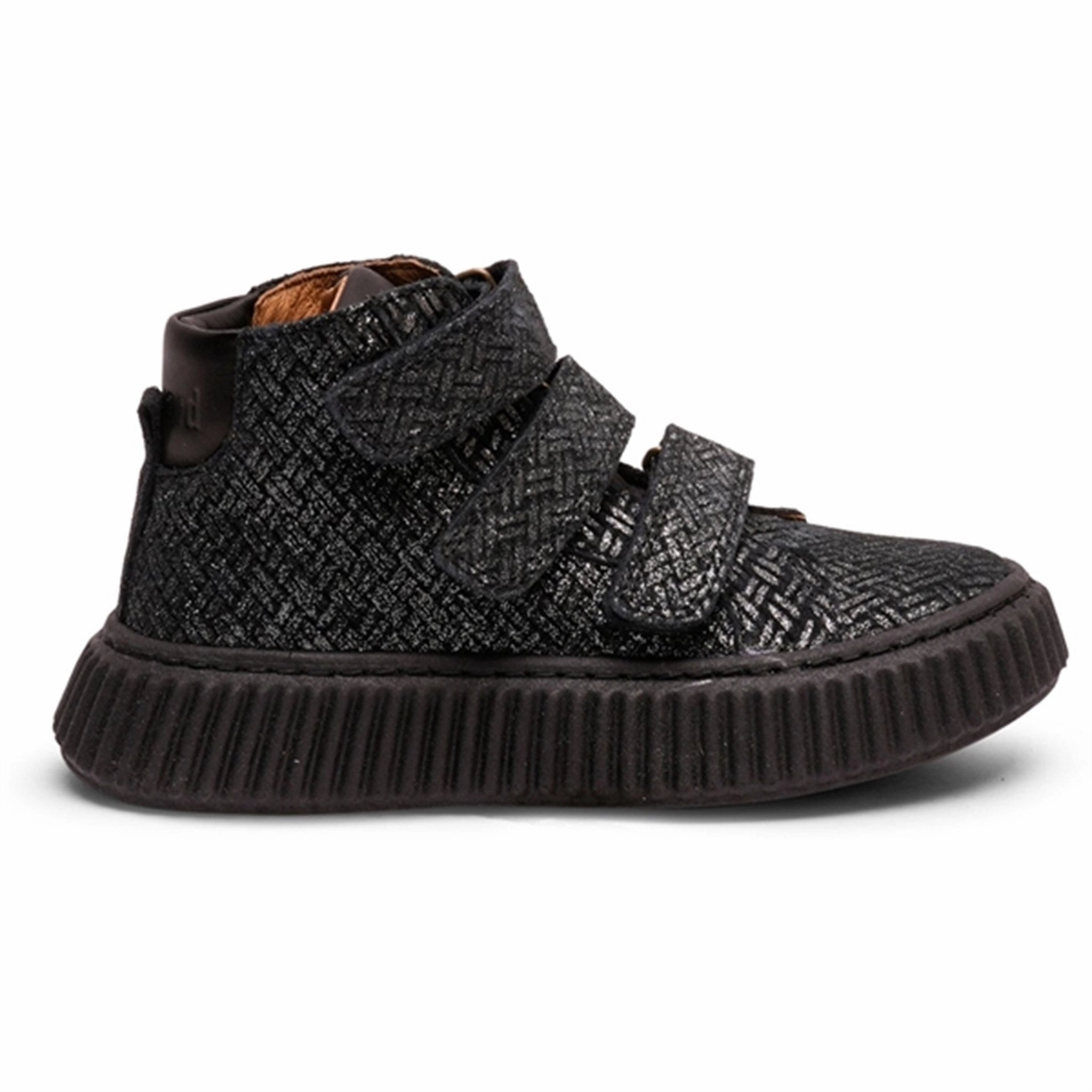Bisgaard Debbie V Velcro Shoes Black Glitter Your Functional Form