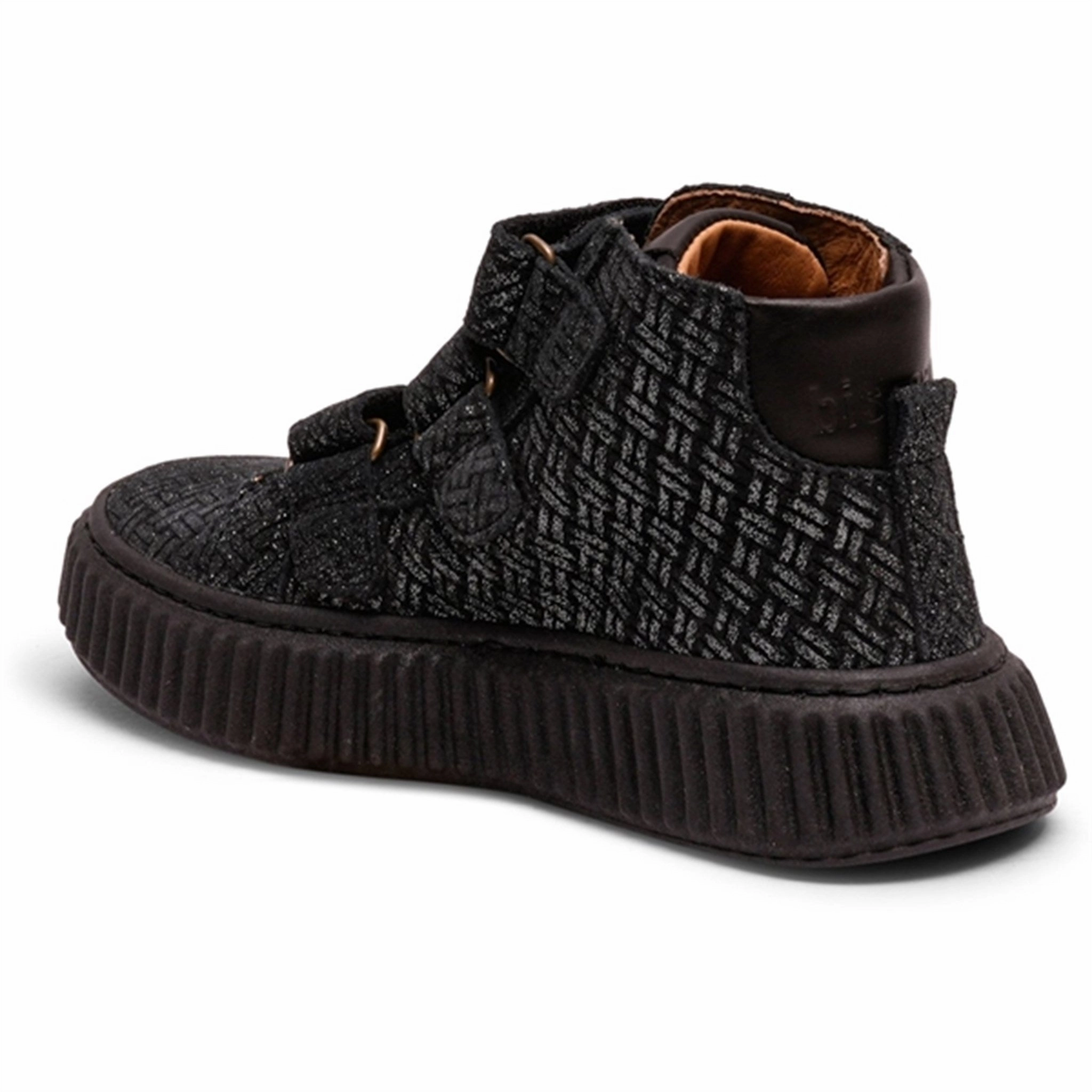 Bisgaard Debbie V Velcro Shoes Black Glitter Living Flow Your Move Gear