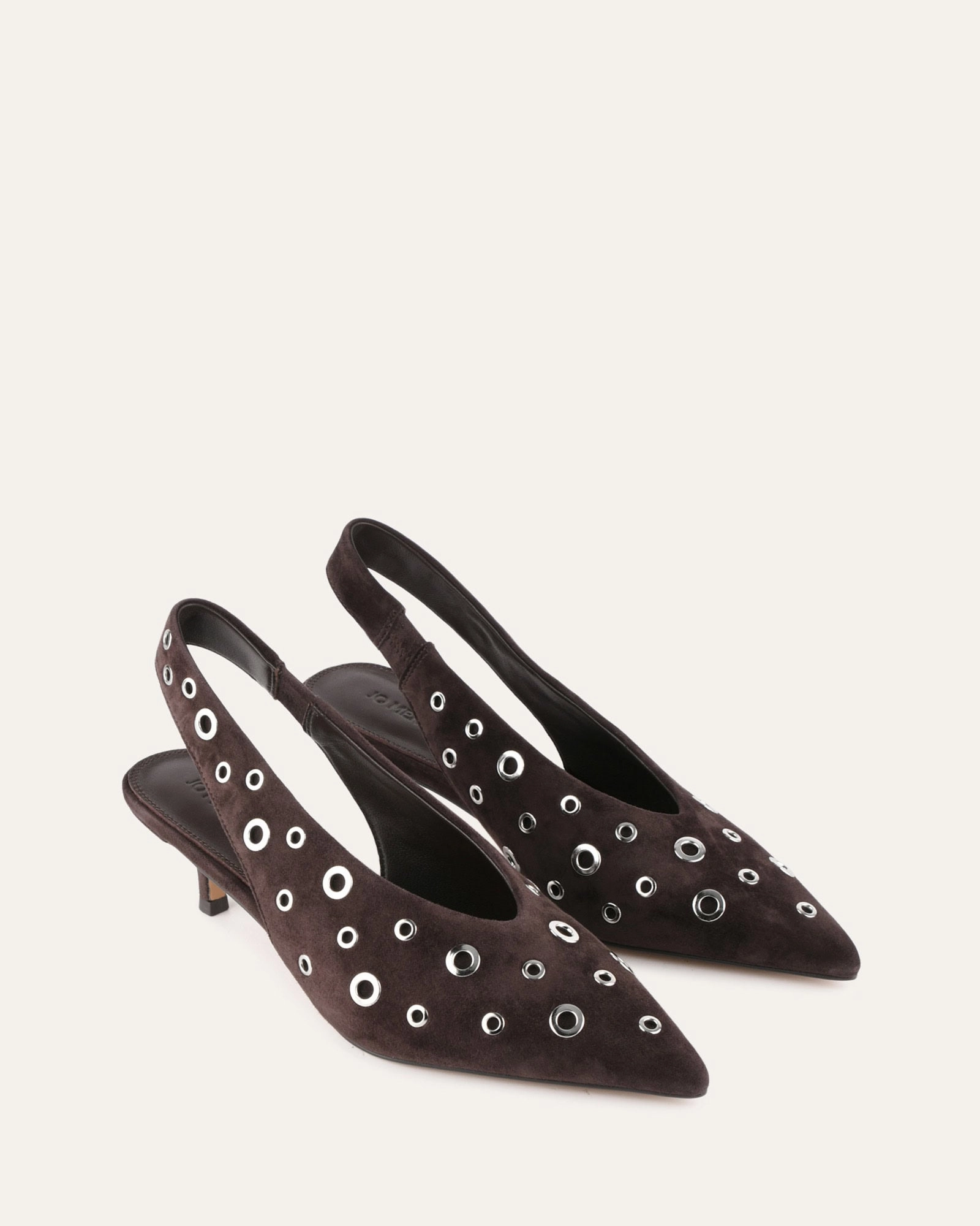 Versatile Soul Rhi Low Heels Bitter Choc Suede