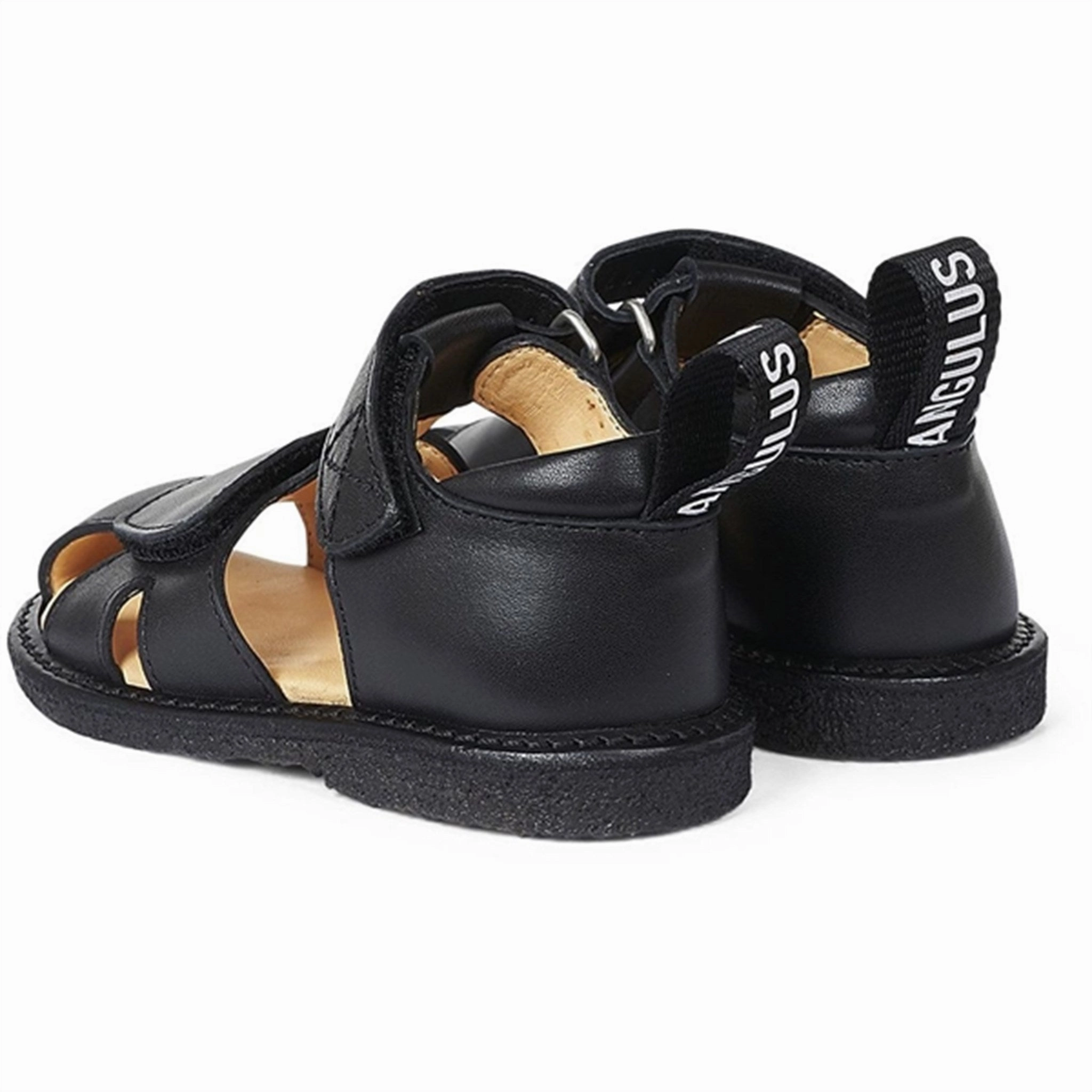 Pure Lineswear Angulus Starter Sandal W. Velcro Black